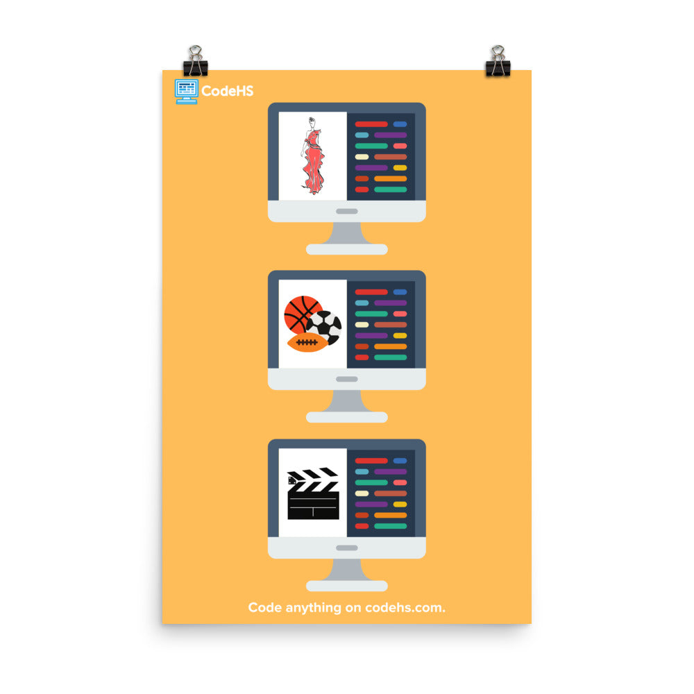 Code Anything Poster (24 Code Anything Poster (24