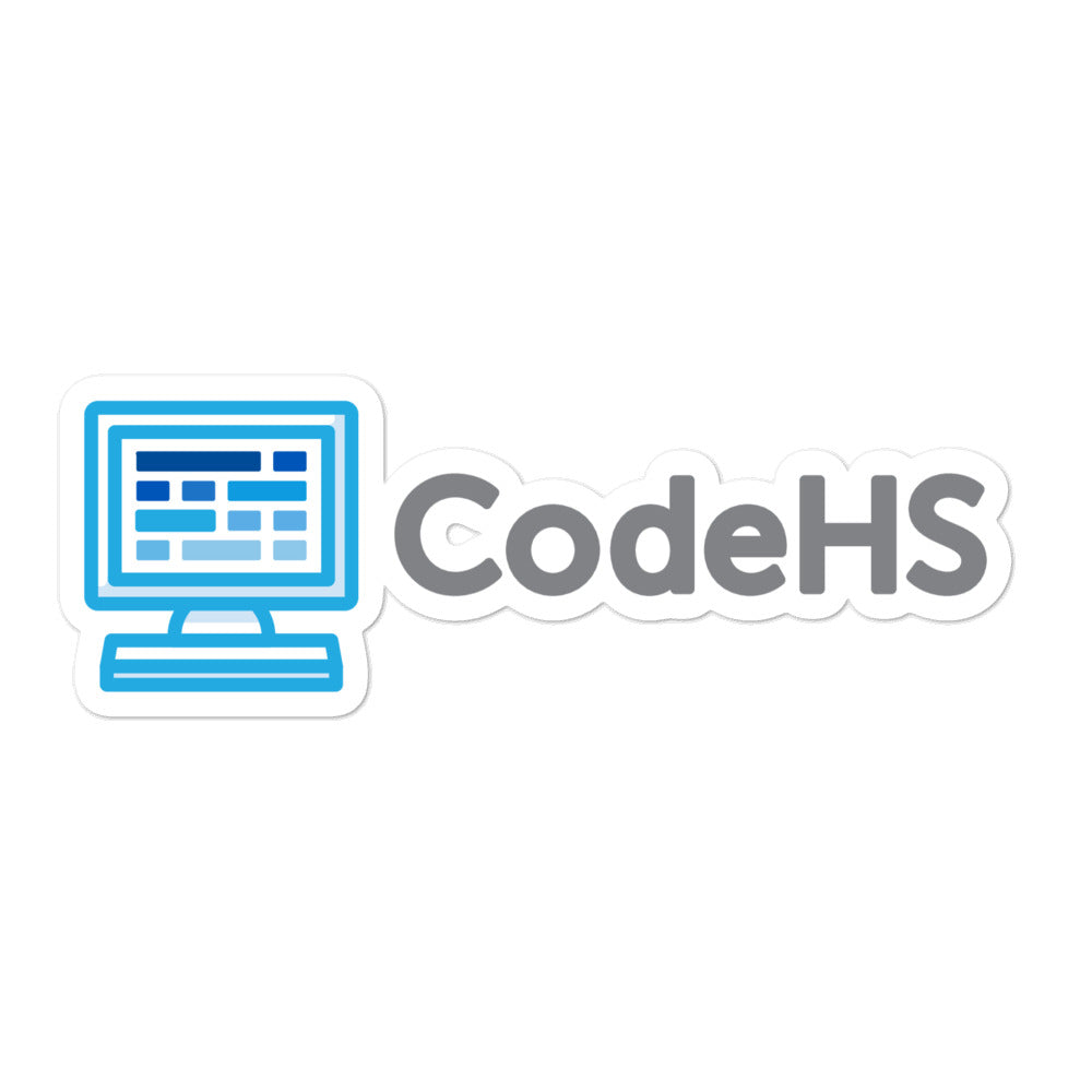 CodeHS Rectangle Logo Sticker