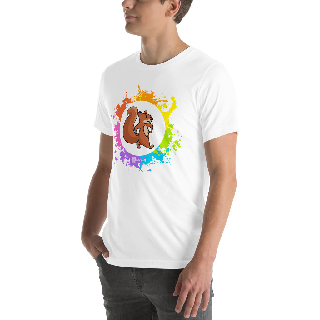 Scout Splatter Paint Unisex t-shirt – CodeHS