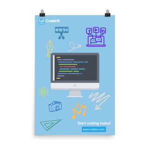 Creative Coding Poster (24"x36")