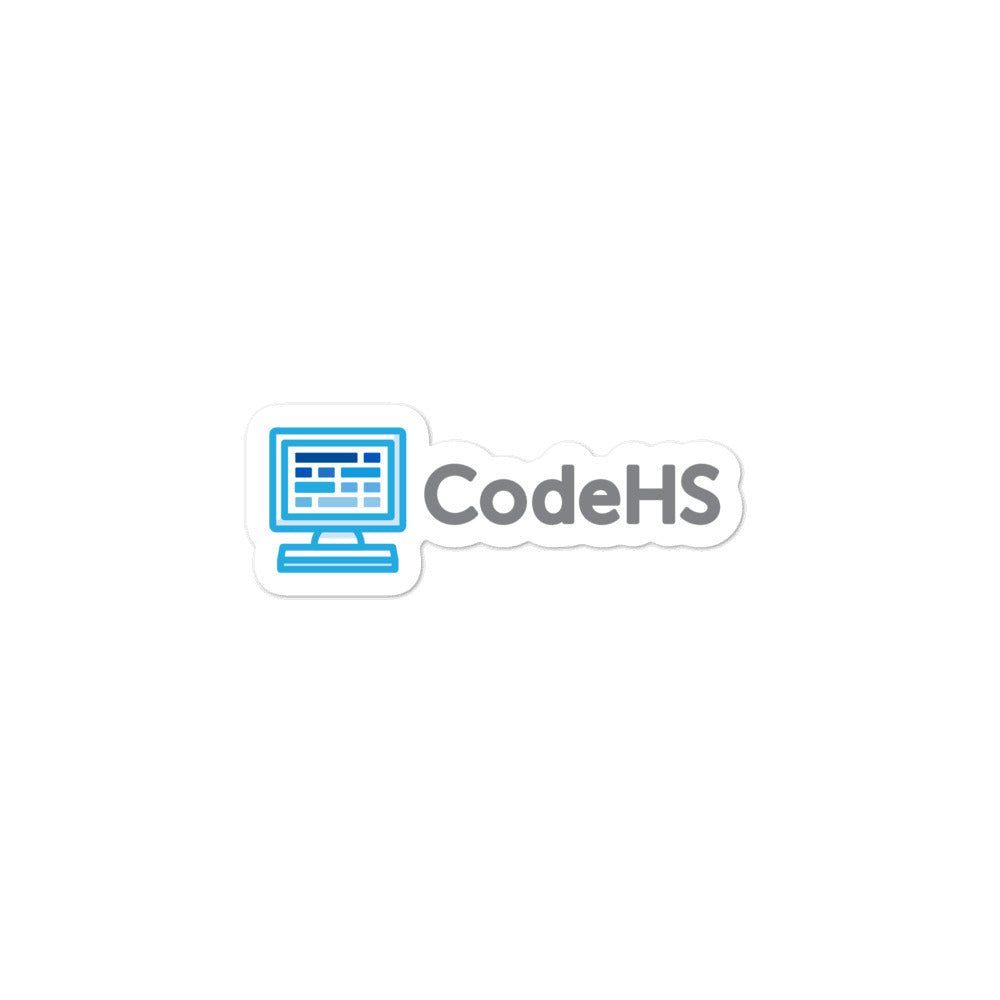 CodeHS Rectangle Logo Sticker