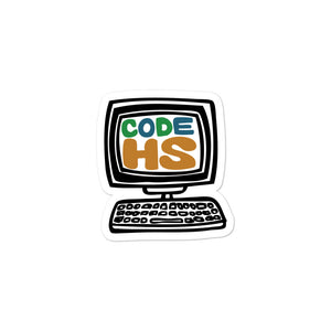 Old School CodeHS Logo Sticker