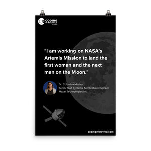 Coding for Spacecraft Design Poster (24x36in)